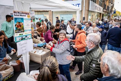 'Compartimos vulnerabilidad, defendamos nuestra salud mental' fue el lema del acto