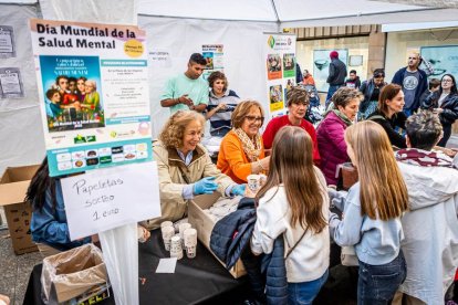 'Compartimos vulnerabilidad, defendamos nuestra salud mental' fue el lema del acto
