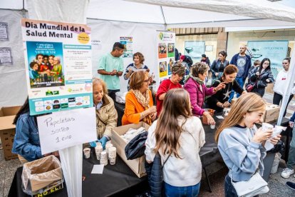 'Compartimos vulnerabilidad, defendamos nuestra salud mental' fue el lema del acto