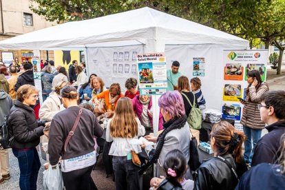 'Compartimos vulnerabilidad, defendamos nuestra salud mental' fue el lema del acto