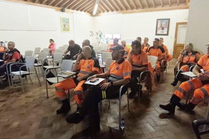 Otra imagen de una de las sesiones del curso.