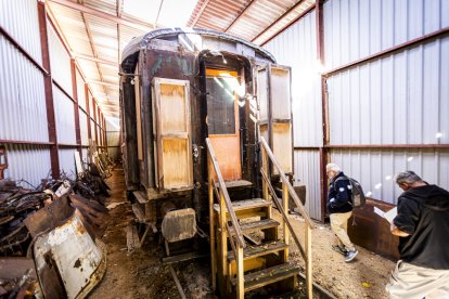 El antiguo ‘falcon’ lleva en Soria algo más de 40 años