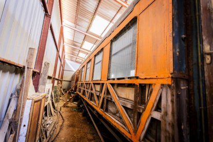 El antiguo ‘falcon’ lleva en Soria algo más de 40 años