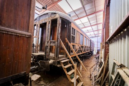 El antiguo ‘falcon’ lleva en Soria algo más de 40 años