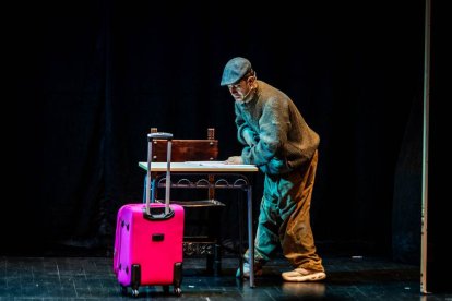 Los actores fueron muy aplaudidos en el Palacio de la Audiencia