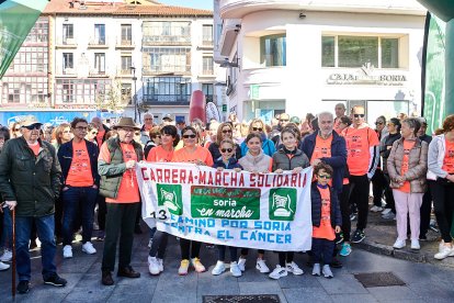 El Camino por Soria Contra el Cáncer vuelve a llenar las calles de la capital de miles de personas para recaudar fondos para la investigación.