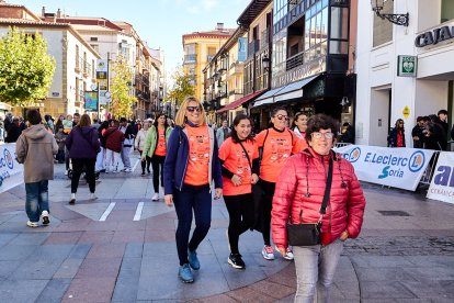 El Camino por Soria Contra el Cáncer vuelve a llenar las calles de la capital de miles de personas para recaudar fondos para la investigación.