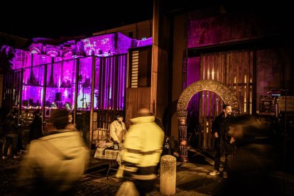 Las lecturas regresaron a las ruinas de San Nicolás