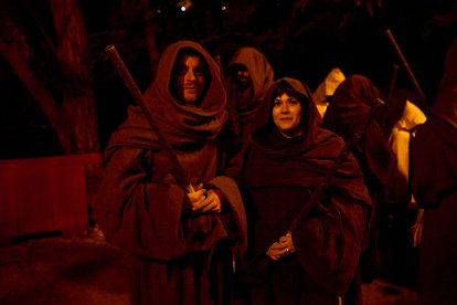 La marcha estuvo acompañada por miles de sorianos y turistas