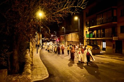 La marcha estuvo acompañada por miles de sorianos y turistas