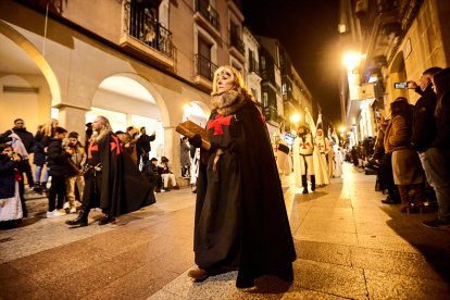 La marcha estuvo acompañada por miles de sorianos y turistas