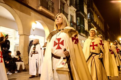 La marcha estuvo acompañada por miles de sorianos y turistas