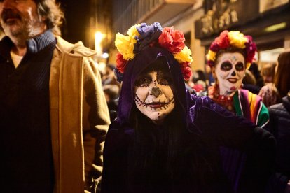 La marcha estuvo acompañada por miles de sorianos y turistas