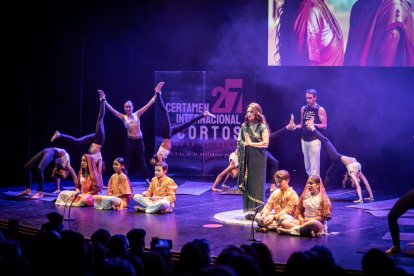Una gala de apertura con aires de La India marcó la apertura del Certamen de Cortos Ciudad de Soria 2025.
