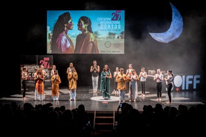 Una gala de apertura con aires de La India marcó la apertura del Certamen de Cortos Ciudad de Soria 2025.