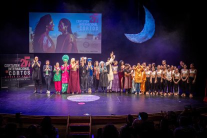 Una gala de apertura con aires de La India marcó la apertura del Certamen de Cortos Ciudad de Soria 2025.