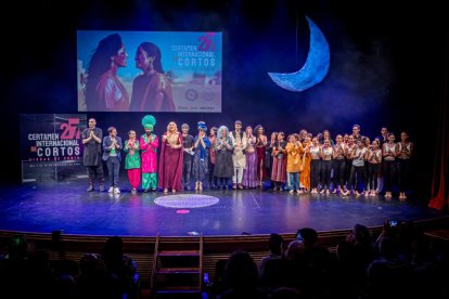 Una gala de apertura con aires de La India marcó la apertura del Certamen de Cortos Ciudad de Soria 2025.