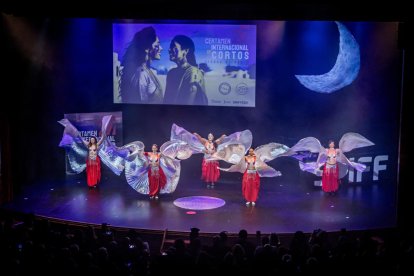 Una gala de apertura con aires de La India marcó la apertura del Certamen de Cortos Ciudad de Soria 2025.