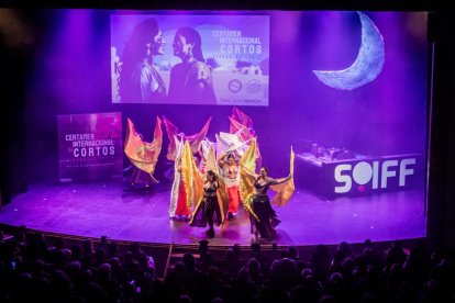 Una gala de apertura con aires de La India marcó la apertura del Certamen de Cortos Ciudad de Soria 2025.