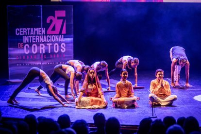 Una gala de apertura con aires de La India marcó la apertura del Certamen de Cortos Ciudad de Soria 2025.