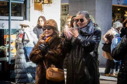 La Banda Municipal recorrió el centro en un pasacalles musical