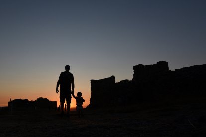 'Atardeceres rebosantes de historia'. Fortaleza califal de Gormaz.