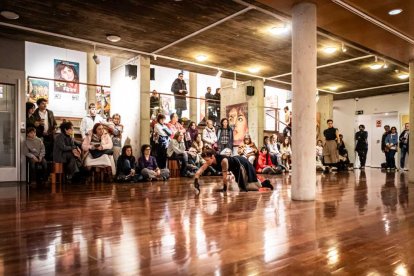 La sala Jesús Bárez del Palacio de la Audiencia acogió el espectáculo