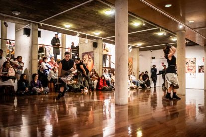 La sala Jesús Bárez del Palacio de la Audiencia acogió el espectáculo