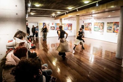 La sala Jesús Bárez del Palacio de la Audiencia acogió el espectáculo