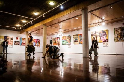 La sala Jesús Bárez del Palacio de la Audiencia acogió el espectáculo