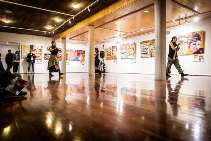La sala Jesús Bárez del Palacio de la Audiencia acogió el espectáculo