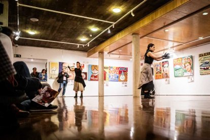 La sala Jesús Bárez del Palacio de la Audiencia acogió el espectáculo