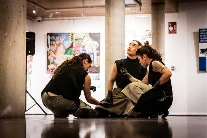 La sala Jesús Bárez del Palacio de la Audiencia acogió el espectáculo