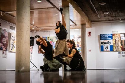 La sala Jesús Bárez del Palacio de la Audiencia acogió el espectáculo