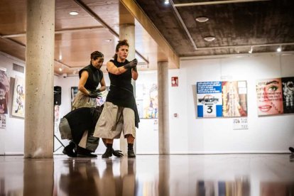 La sala Jesús Bárez del Palacio de la Audiencia acogió el espectáculo