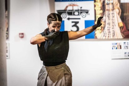 La sala Jesús Bárez del Palacio de la Audiencia acogió el espectáculo