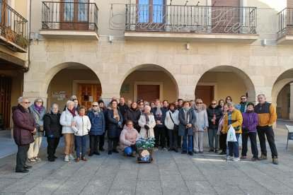Flores elaboradas en el CEAS Ribera en San Esteban de Gormaz