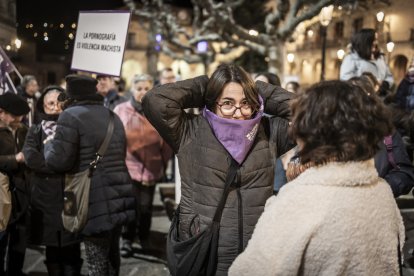 La manifestación recorrió las calles centrales de la ciudad