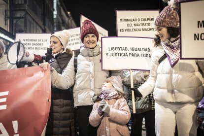 La manifestación recorrió las calles centrales de la ciudad