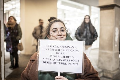 La manifestación recorrió las calles centrales de la ciudad