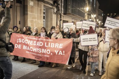 La manifestación recorrió las calles centrales de la ciudad