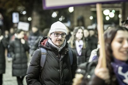 La manifestación recorrio las calles centrales de la ciudad