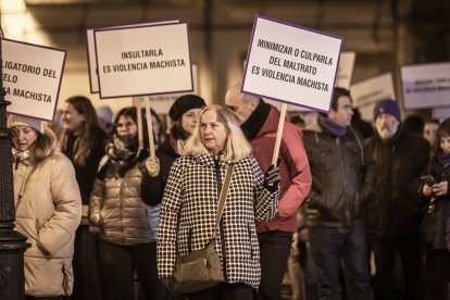 La manifestación recorrio las calles centrales de la ciudad