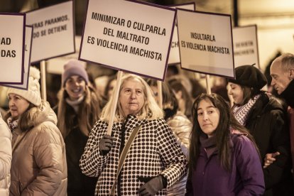 La manifestación recorrio las calles centrales de la ciudad