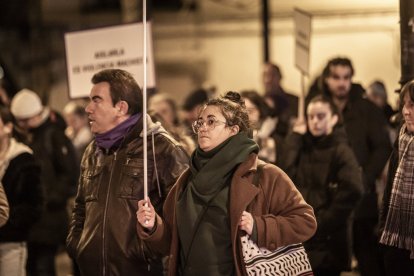 La manifestación recorrio las calles centrales de la ciudad