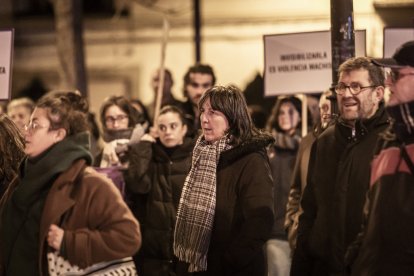 La manifestación recorrio las calles centrales de la ciudad