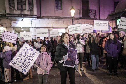 La manifestación recorrio las calles centrales de la ciudad