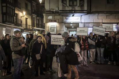 La manifestación recorrio las calles centrales de la ciudad