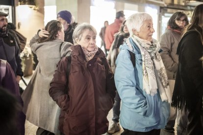 La manifestación recorrio las calles centrales de la ciudad