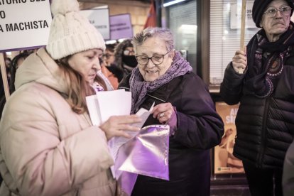 La manifestación recorrio las calles centrales de la ciudad